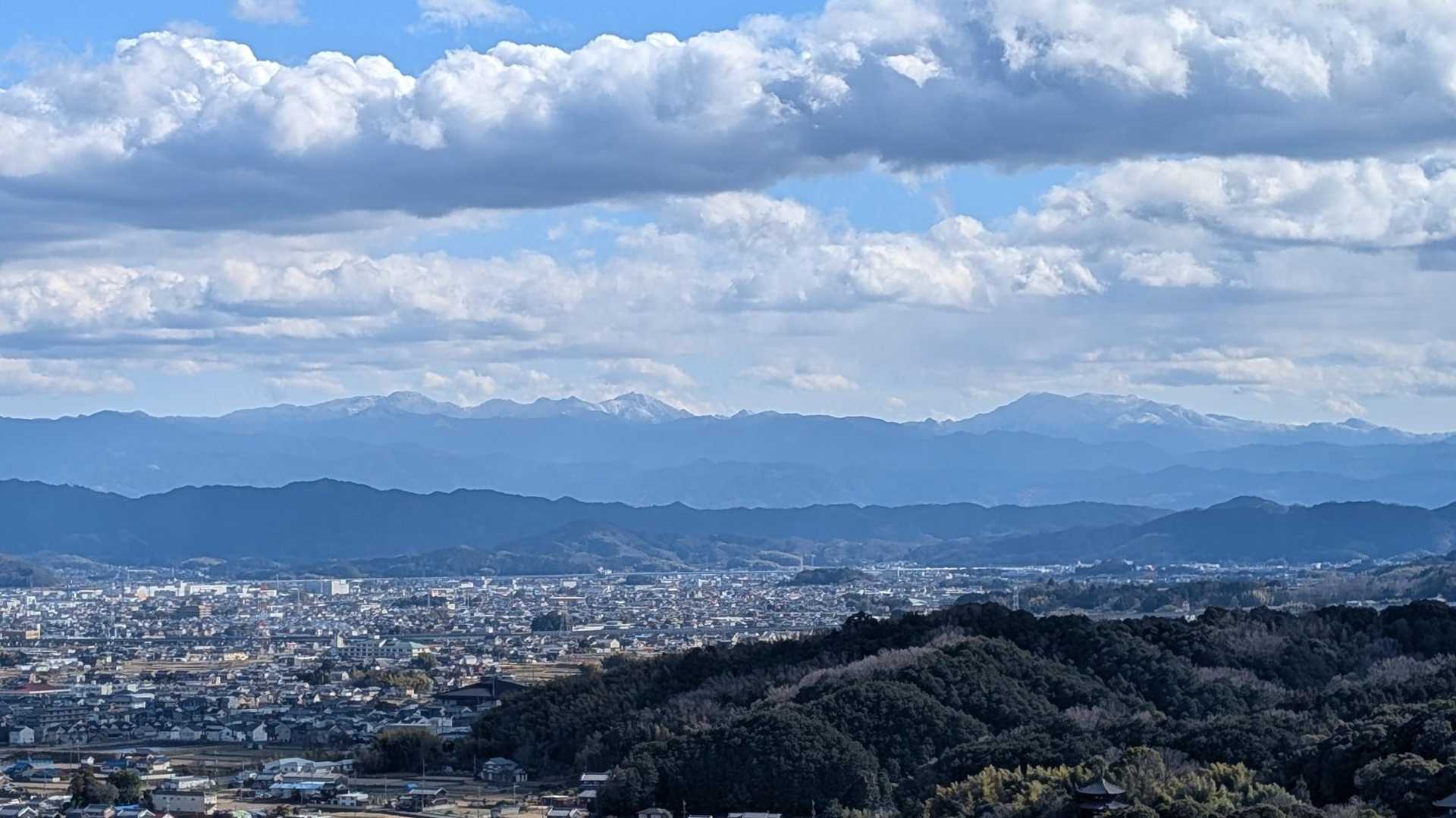 奈良県側の景色も何度見ても最高です☆