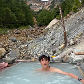 4人の男性と色々話しながら楽しく過ごしました