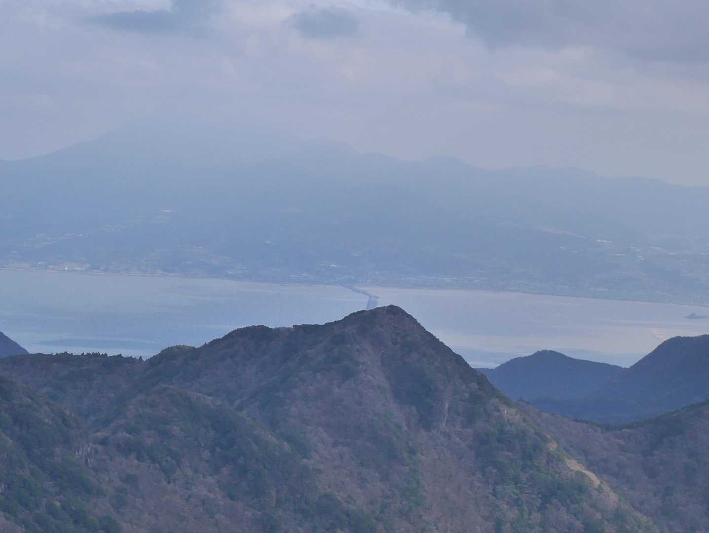 黒木登山口-経ヶ岳-舞岳-舞岳・経ヶ岳登山口 周回コースの写真