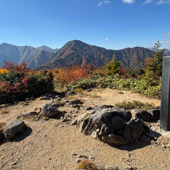 島原山山頂
朝日連峰見納め👋
短い秋にもサヨウナラ🍂
