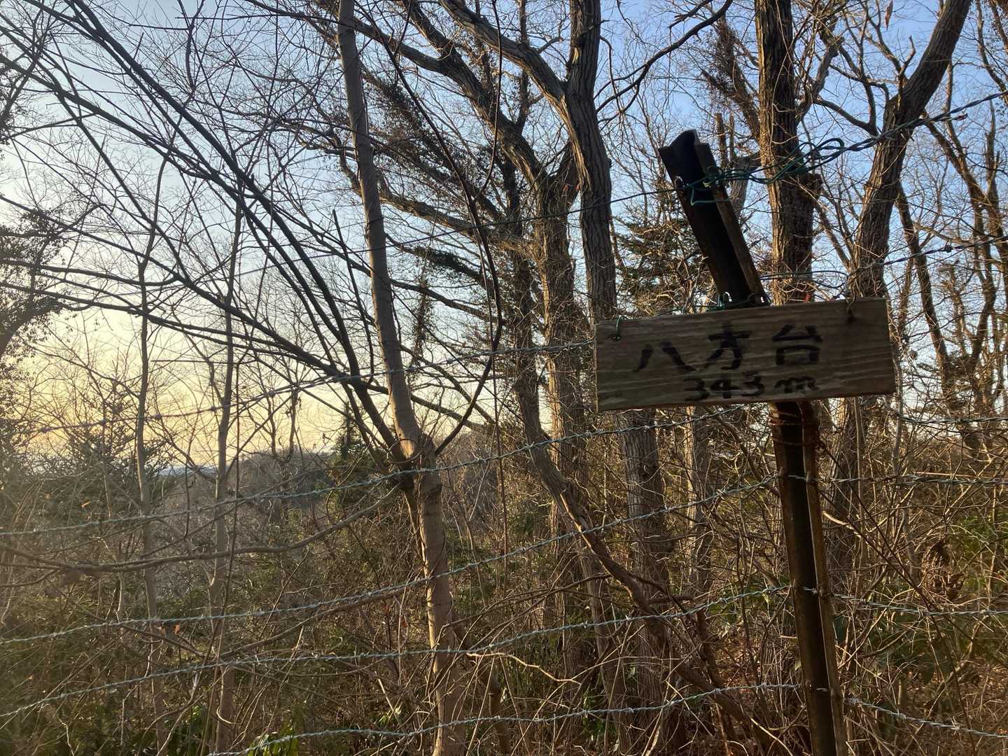 八方台へ寄り道
時間に余裕があるのでピークハントしていく