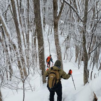 山頂までのラスト１０ｍはつぼ足で。
