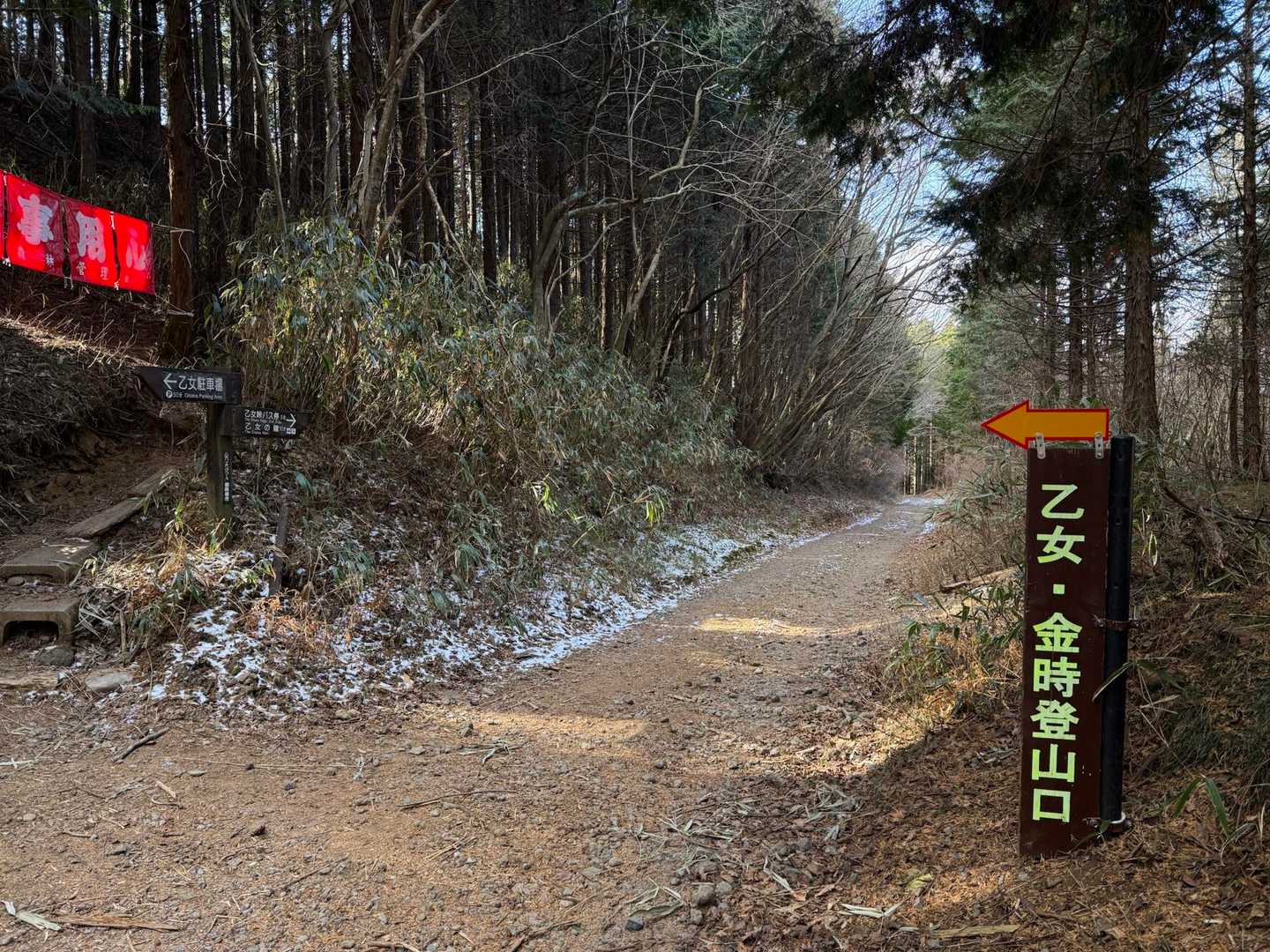 金時山（乙女峠）の写真