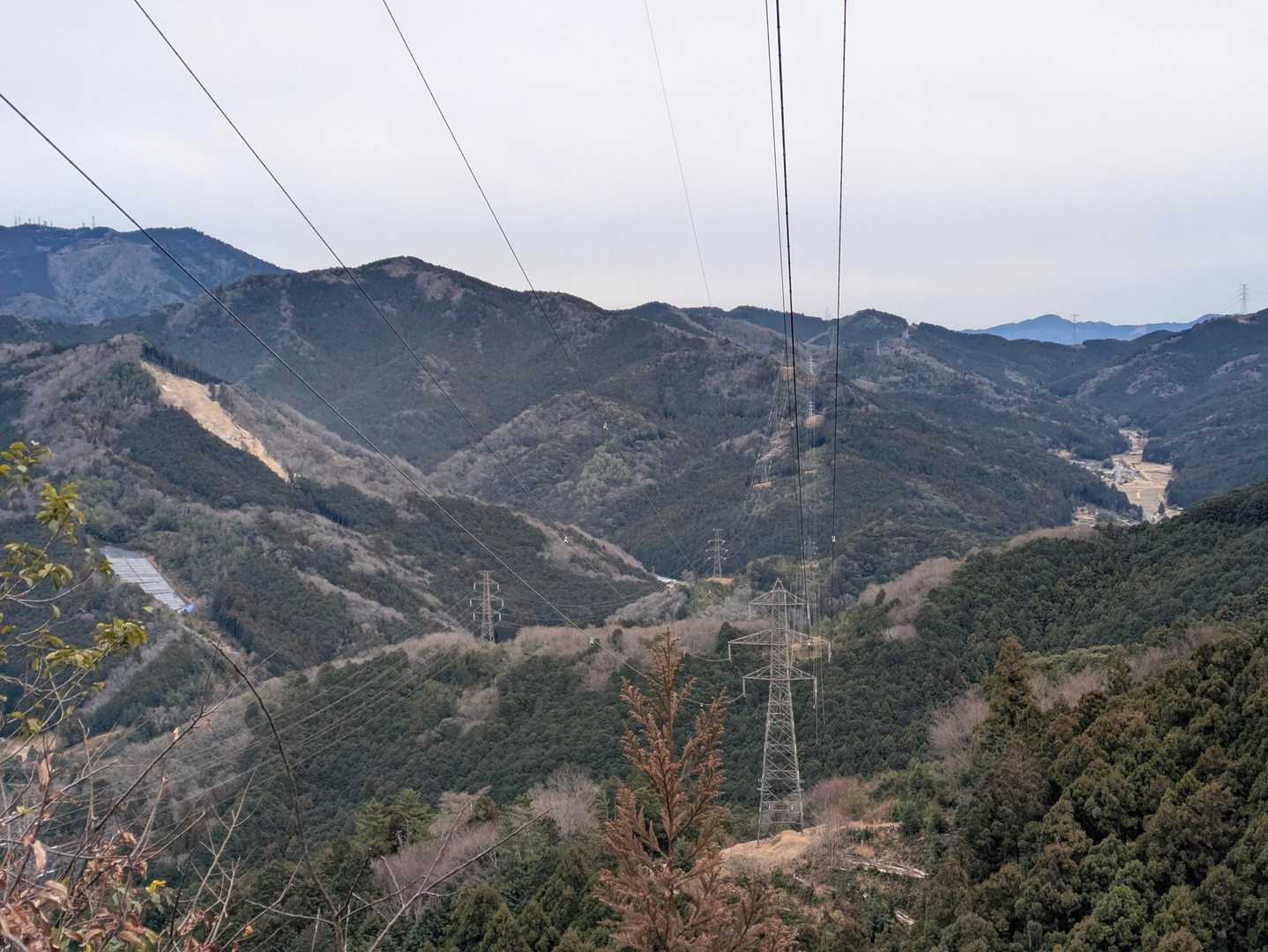 額堂山-森ヶ嶺登山口-森ヶ嶺-ふっこし峠-高野御前山-まさ 周回コースの写真