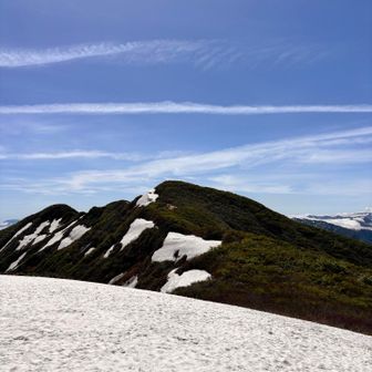 青雲岳から守門岳（袴岳）⛰️
