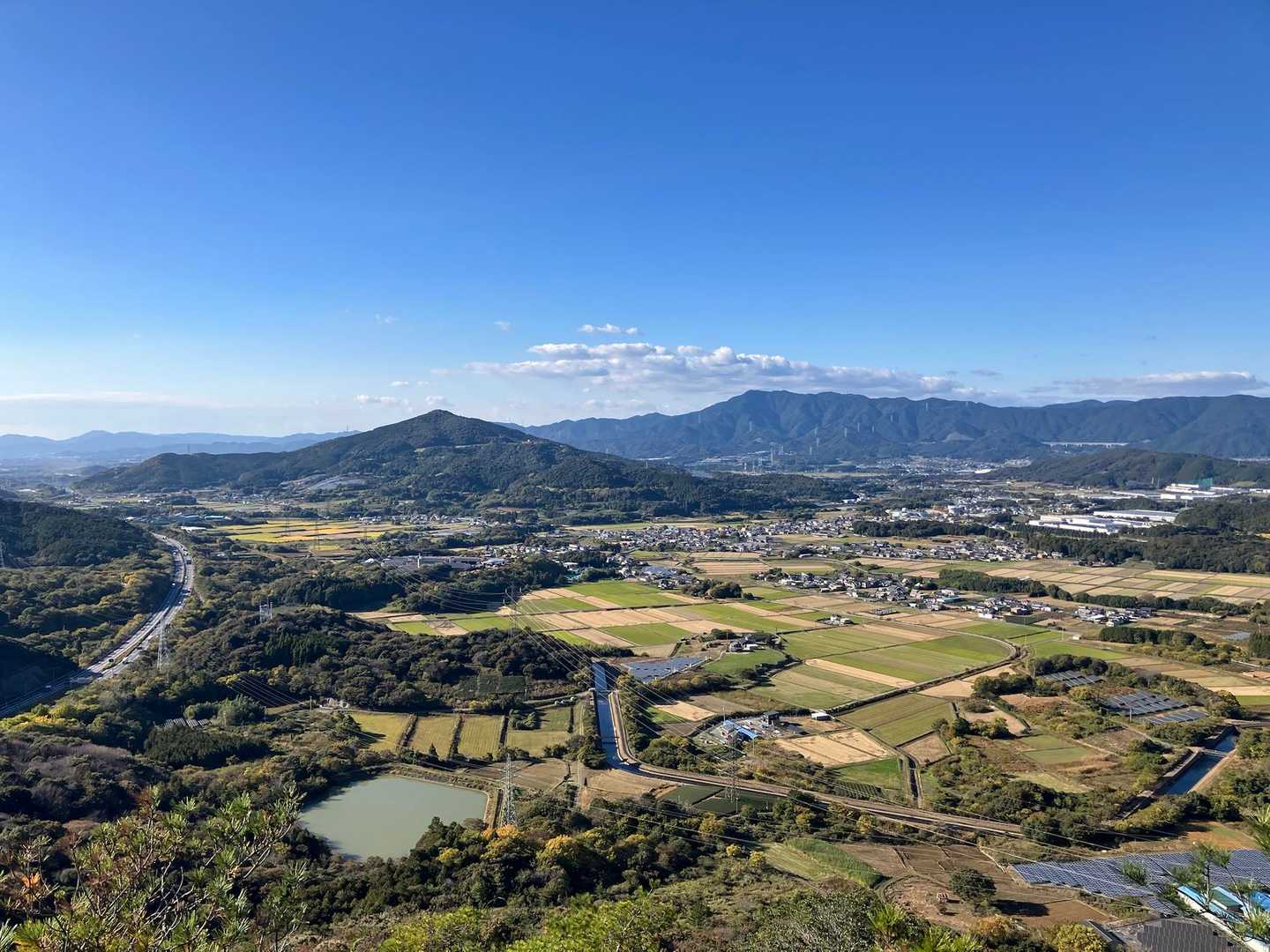 吉祥山と本宮山