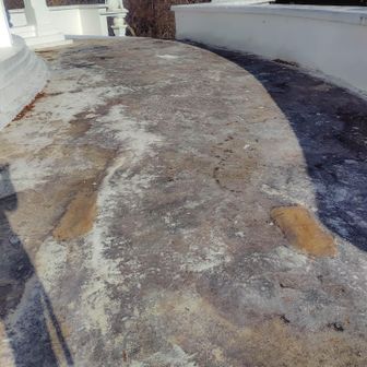 ストゥーパの上が凍っていて怖かった…