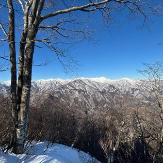 谷川岳、白毛門、
