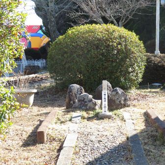 生駒山、１等三角点、施設の柵の中で、カメラをズームアップして撮影、６４２ｍ