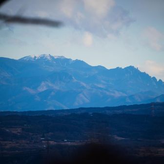 金峰山と瑞牆山