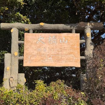 大楠山山頂👏🏻