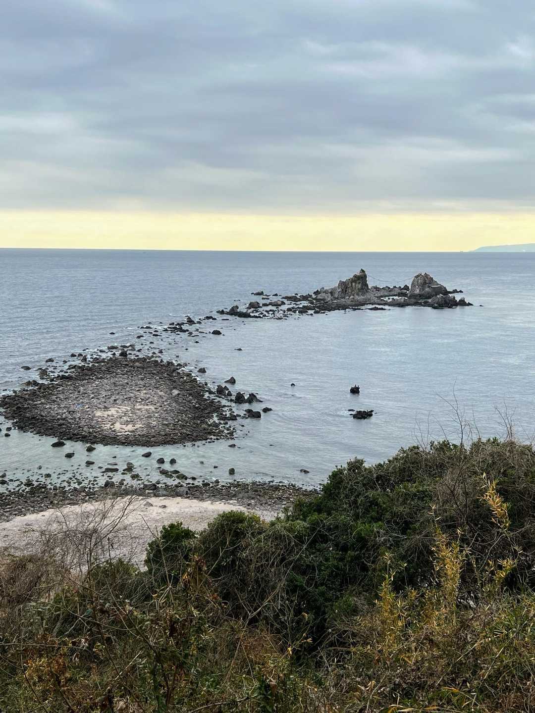 伊豆半島の堂ヶ島を思い出した🧡
