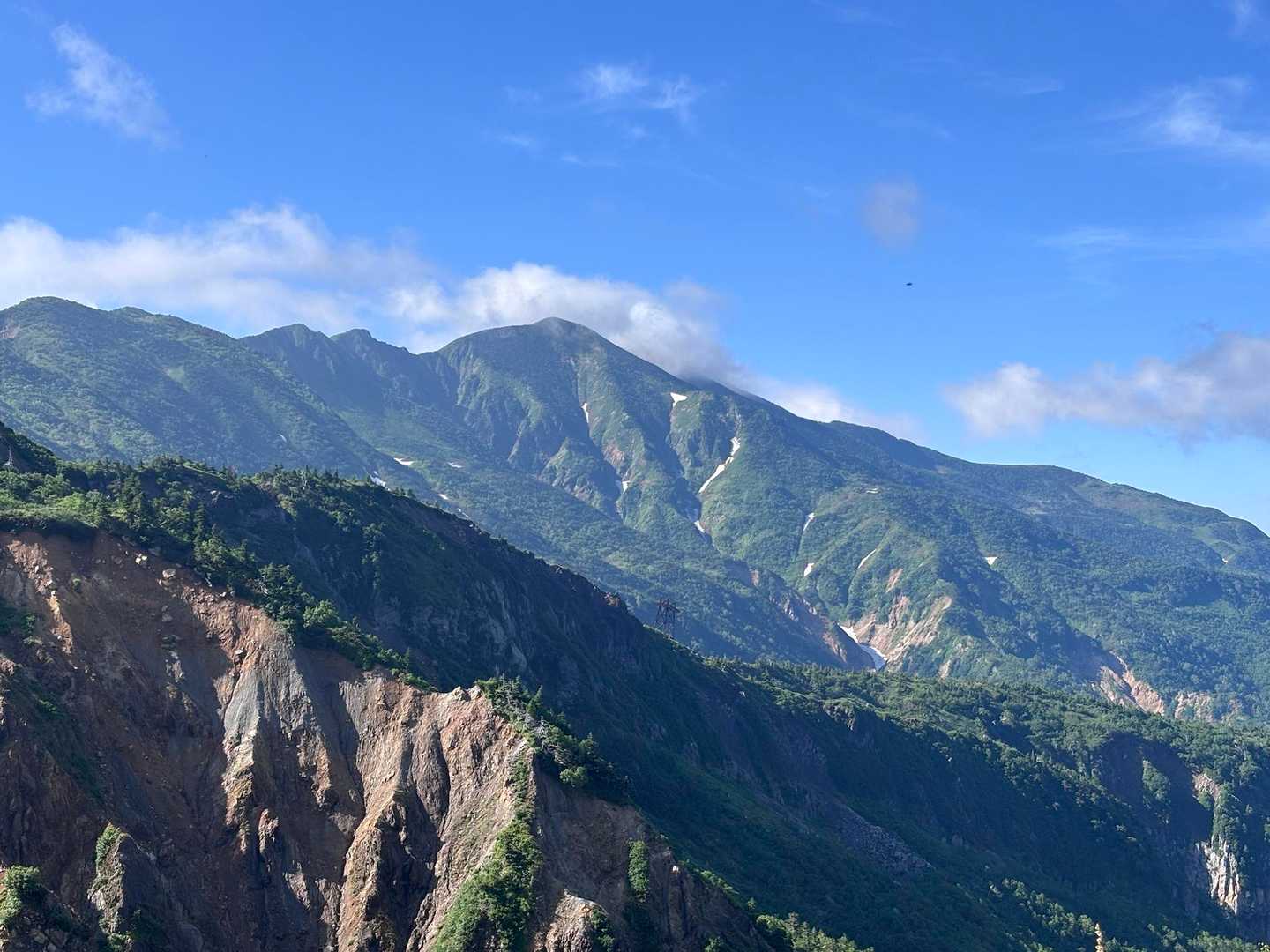 別山は雲で見えません