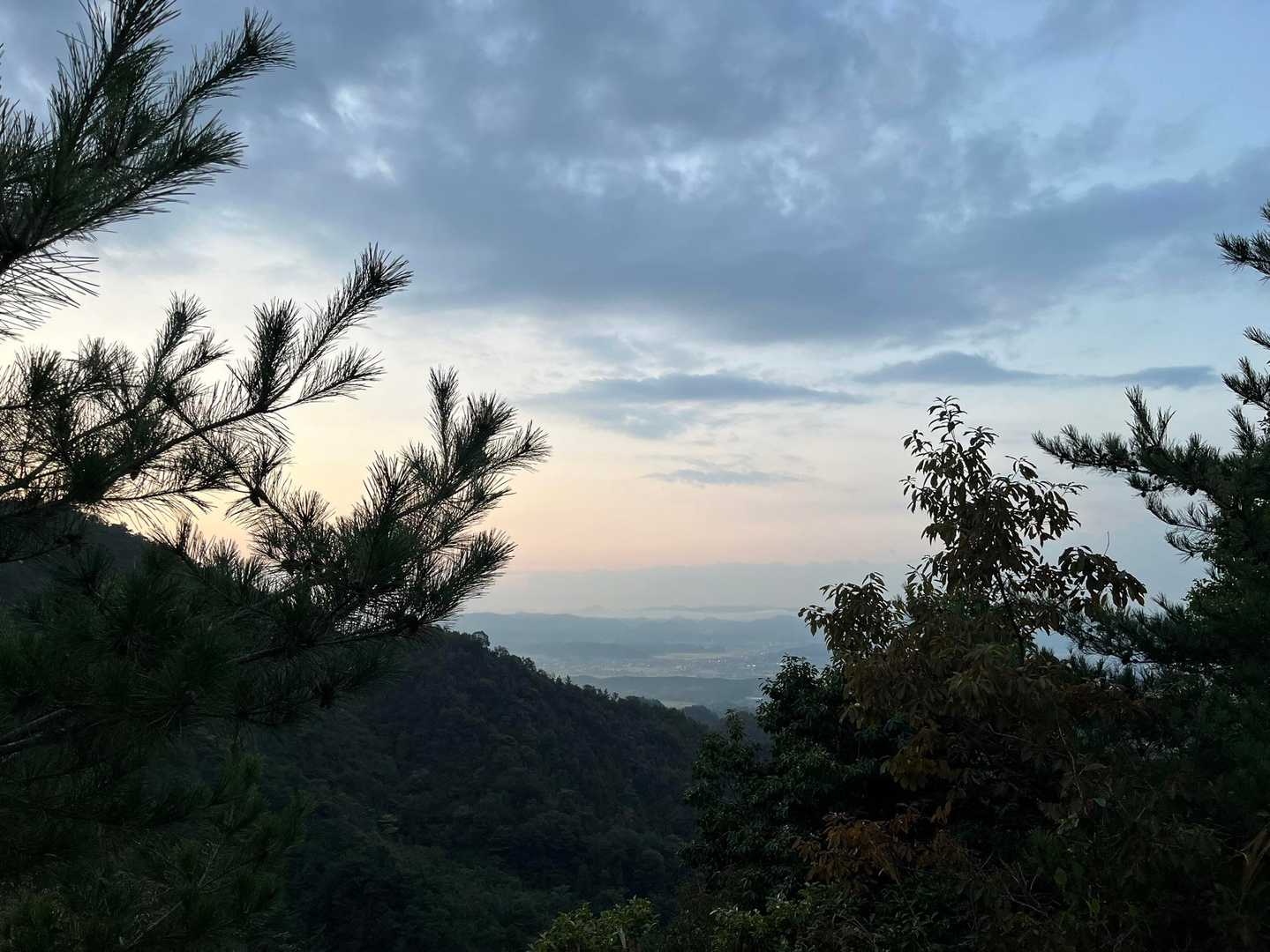 日の出が近づいてきました🌅