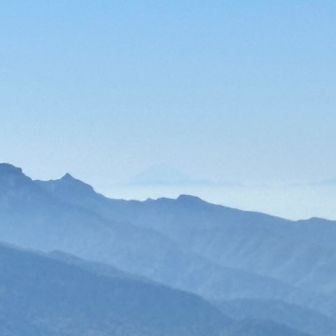 真ん中に富士山🗻