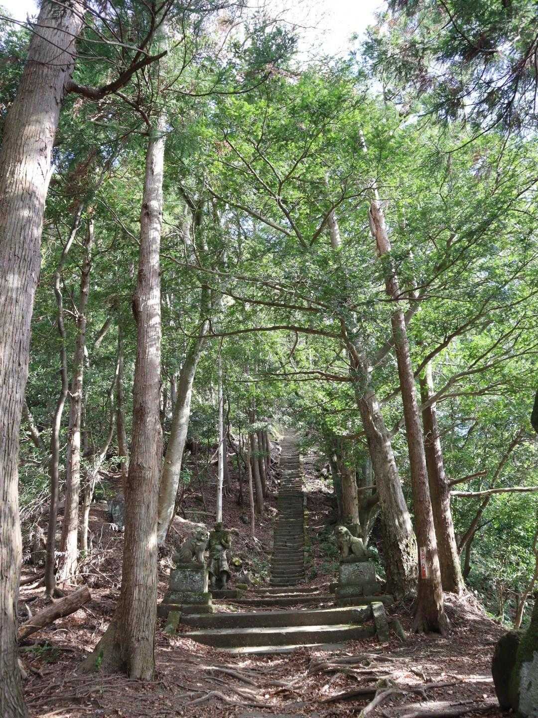 石射太郎山登山口-石射太郎-高宕観音堂 往復コースの写真