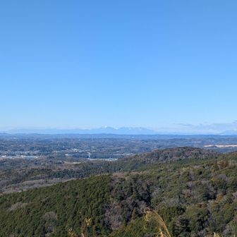 男体山、女峰山方向