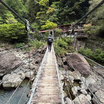 桃ノ木小屋到着♪
