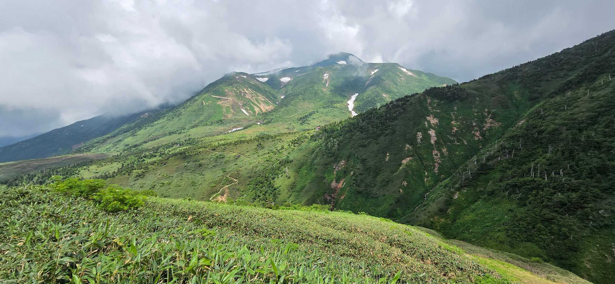 別当出合登山口-油坂ノ頭-別山 往復コースの写真