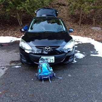 相棒の待つ駐車場まで帰って来ました❗
さぁ帰ろう😀僕たちの家🏠に近江八幡へ😊