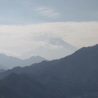 富士山に雲がかかり見えなくなってしまいました🤣