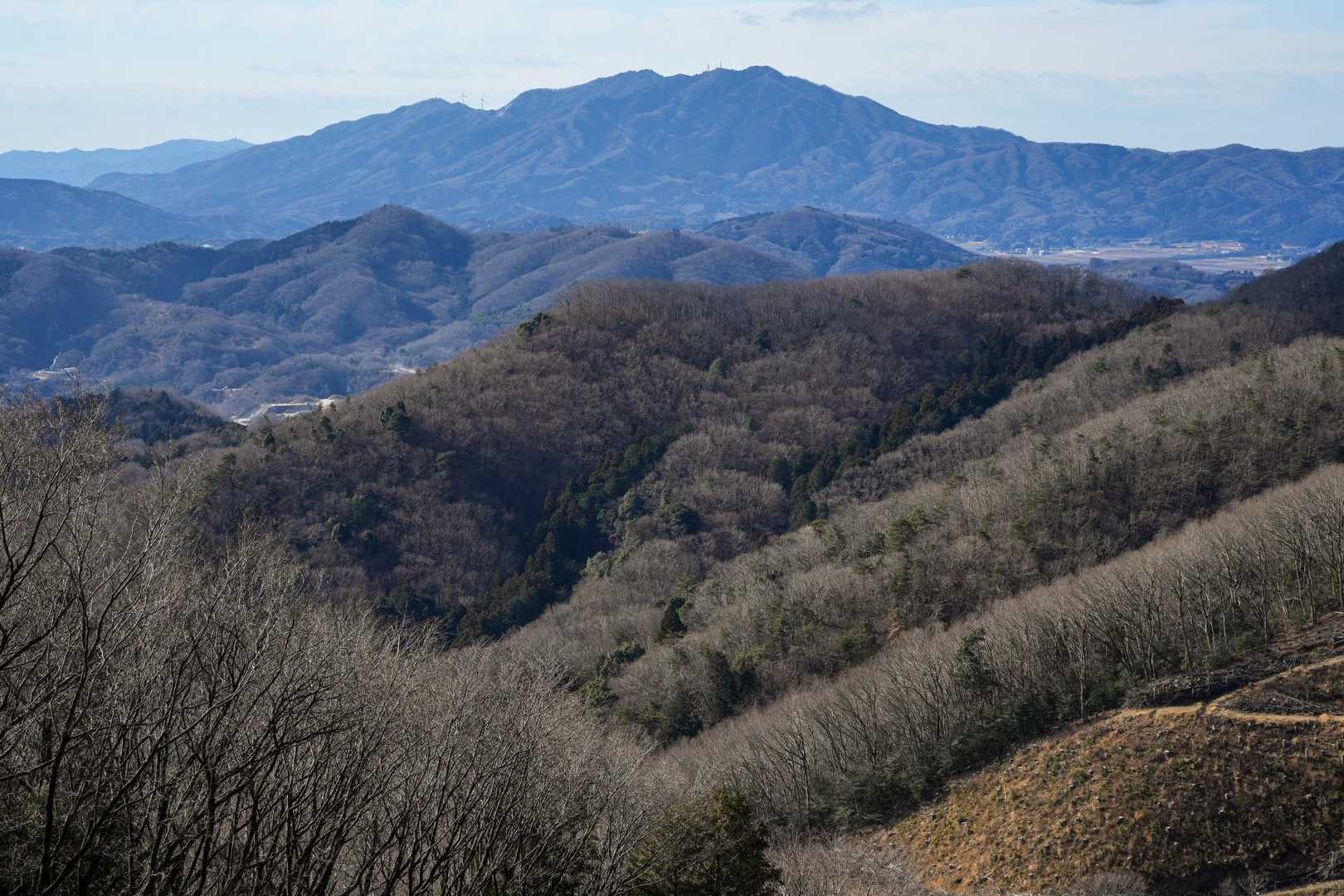 高峯-奈良駄峠-仏頂山 往復コースの写真