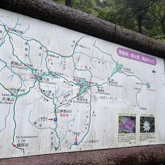 4時半に三股登山口到着予定が、タクシーの中で1時間ほど待ち5時半過ぎにとーちゃく
ちょうと雨が激しかったのでタクシーで雨宿りできた🤣
明るくなってから登山開始