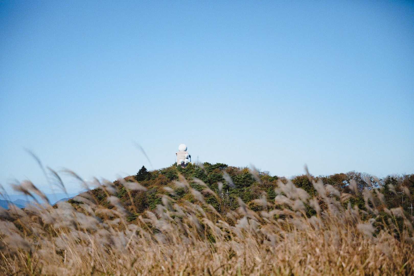 深山レーダ雨量観測所📡
山頂もあそこだよ⛰