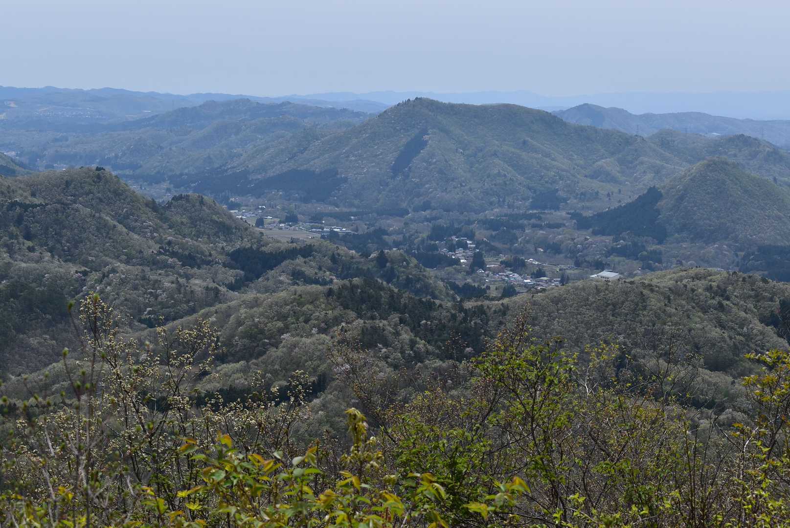 戸神山からの眺め