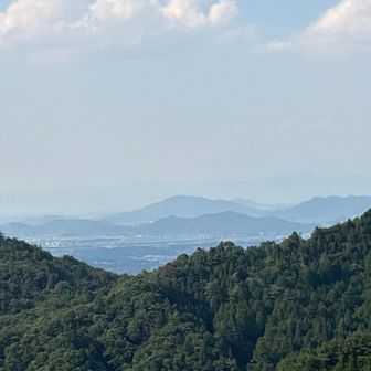 山並みを📷