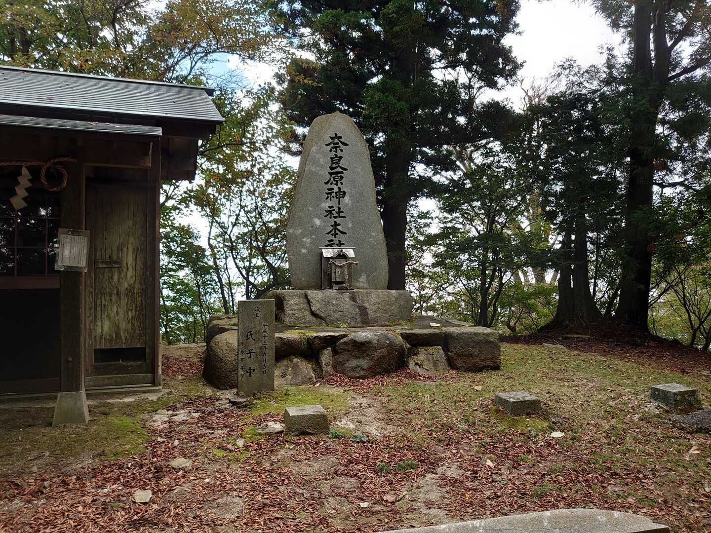 楢原山の写真