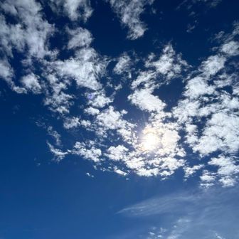 やっぱり宇宙は青がいい🟦
最強の晴れ女は誰でしょうか？