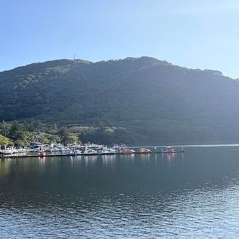 大沼から見た地蔵岳⛰️