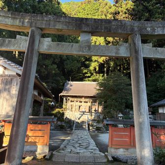 高天彦神社
いってきます！！！