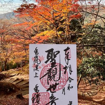 いただいた御朱印🍁