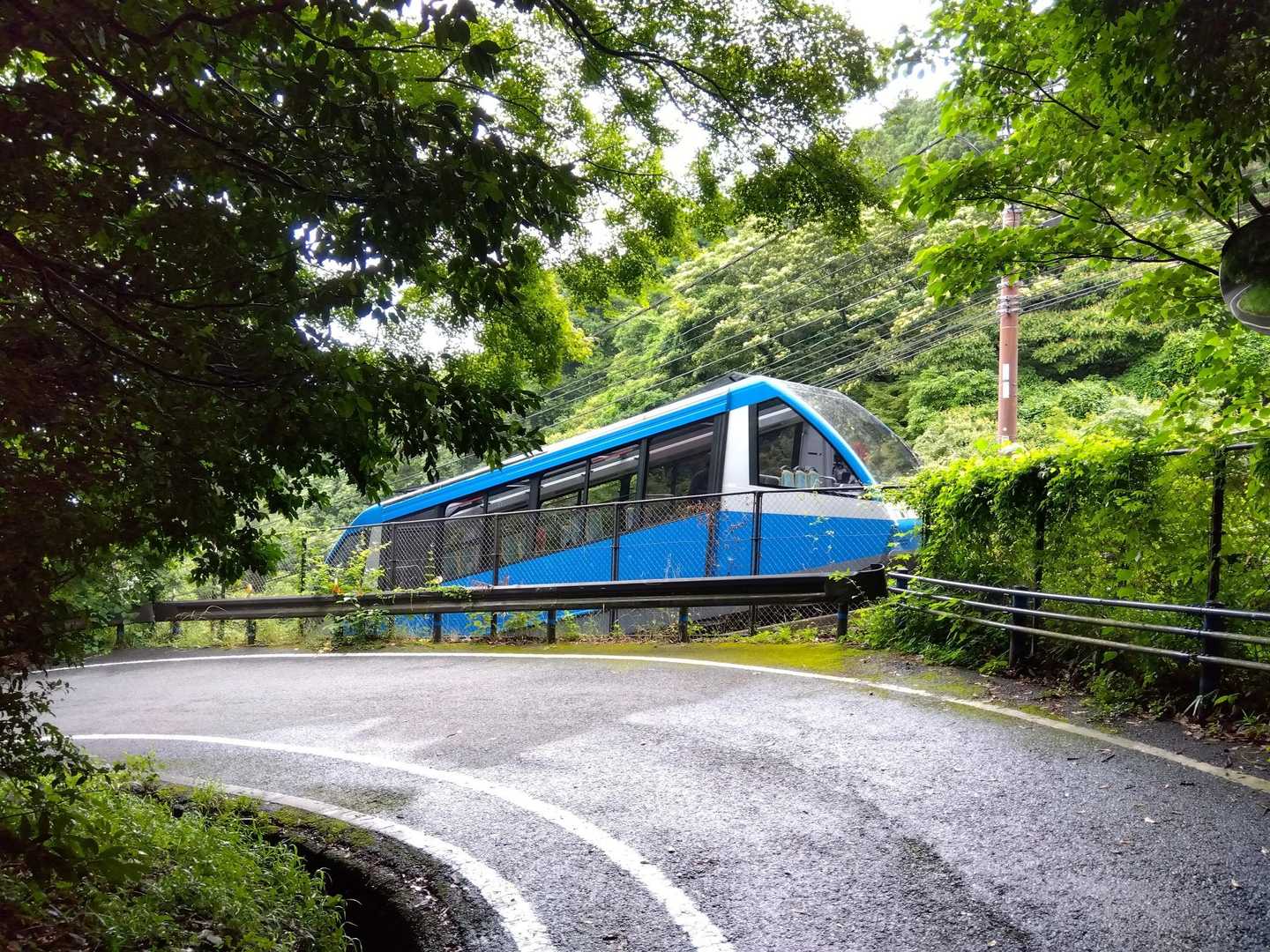 ケーブルカー✨帰りに乗ろうかな🤔