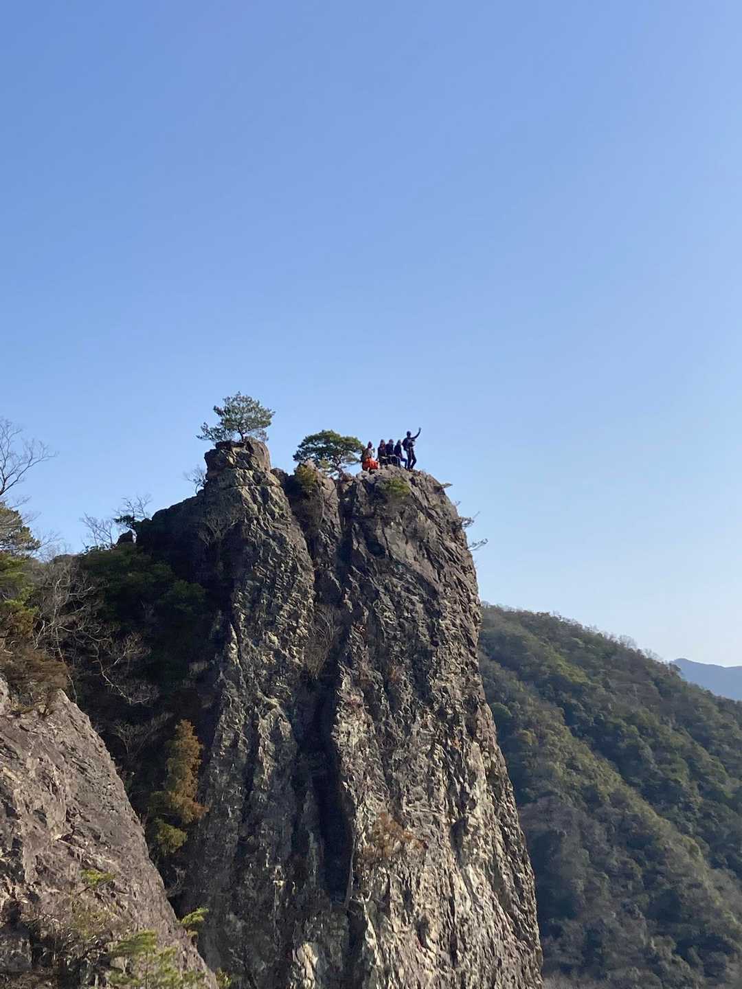 百丈岩 往復コースの写真