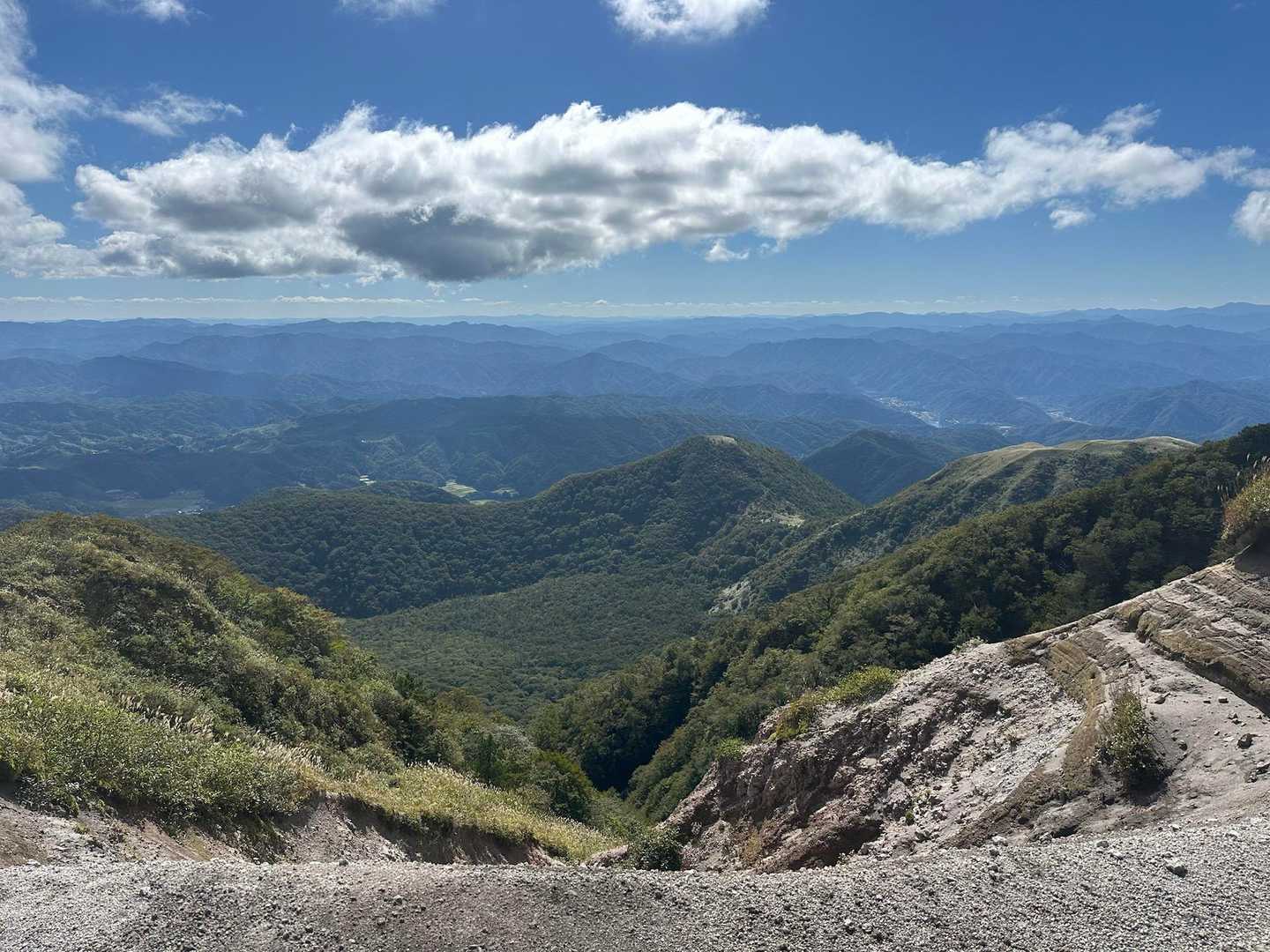 西の原登山口-男三瓶山-女三瓶山-奥の湯峠-風越-子三瓶山 周回コースの写真