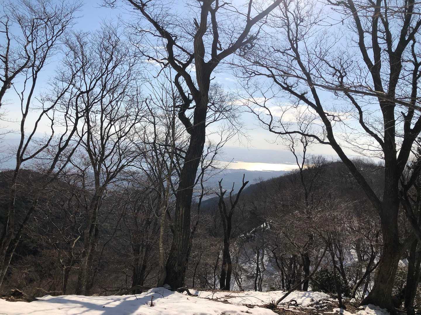 霊仙山権現山登山口-権現山-ホッケ山 往復コースの写真