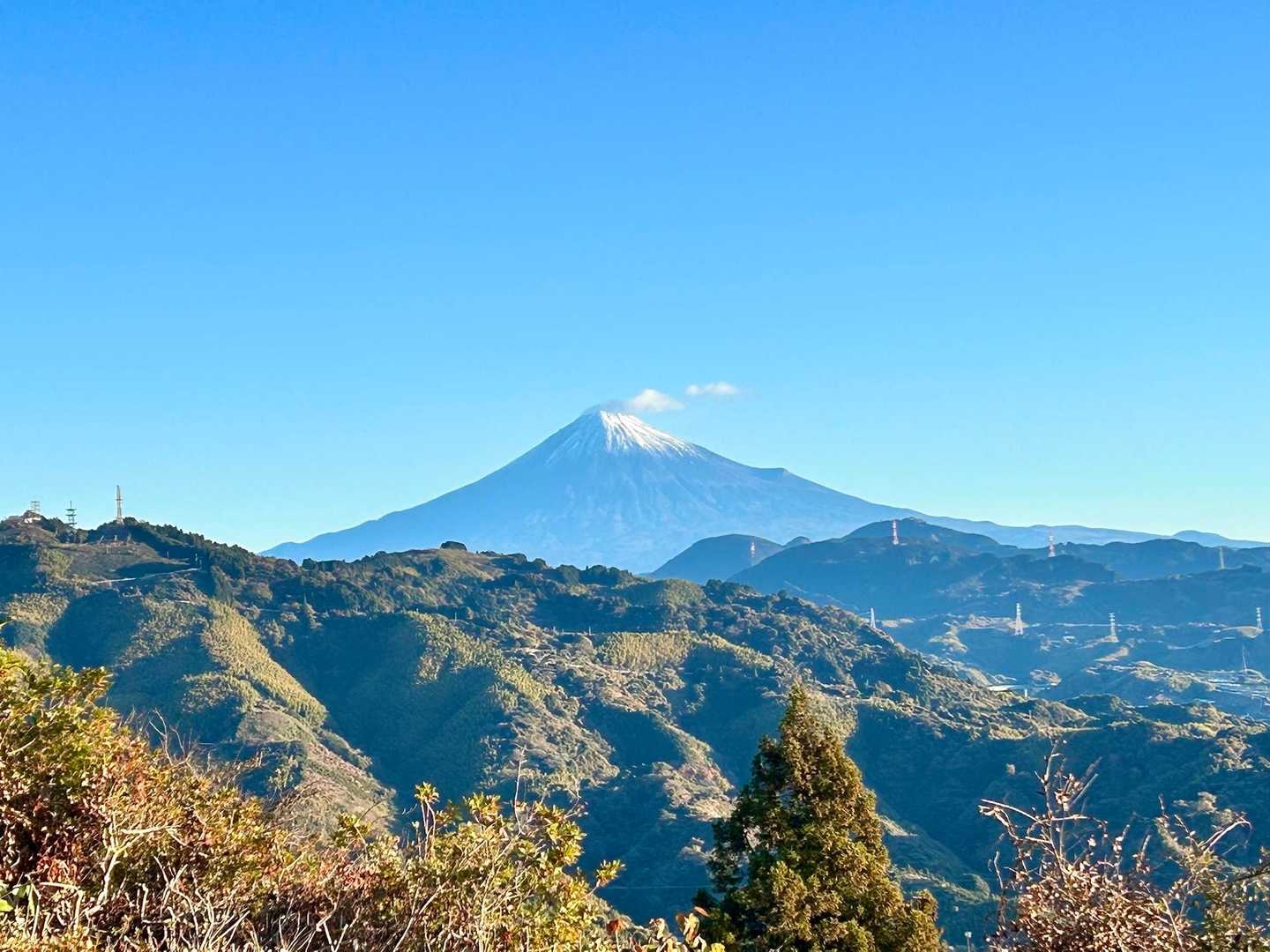 帆掛山-柏尾峠 往復コースの写真