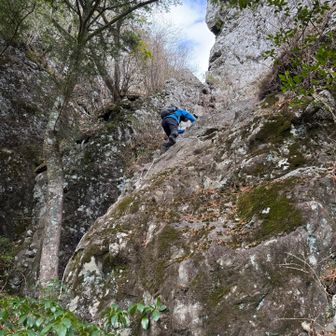 おそるおそる
絶壁を下る自分