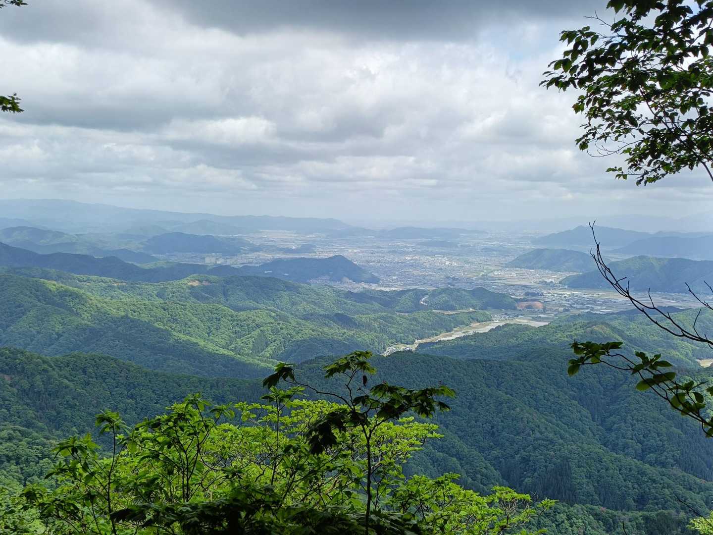 第二登山口-足谷山-菅谷峠-ホノケ山-高頭山 周回コースの写真