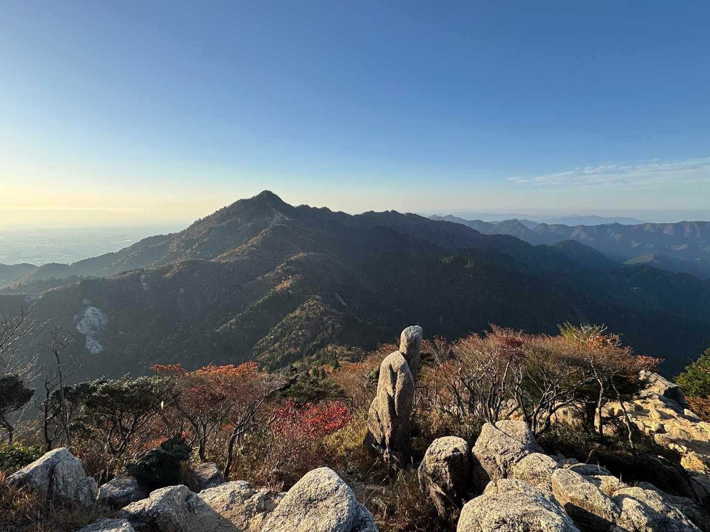 武平峠-御在所岳 往復コースの写真