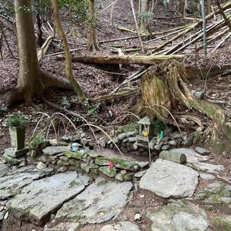 鉢伏弘法井戸
蜂が群生して住民を苦しめていたところに弘法大師が群がる蜂に大喝して蜂を伏せたことに由来するとか…