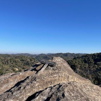小鋸山。
今回鋸山方面から来たけど、この山は私が来た方ではなく反対側の白狐峠方面から登った方が絶対に良いとわかった。