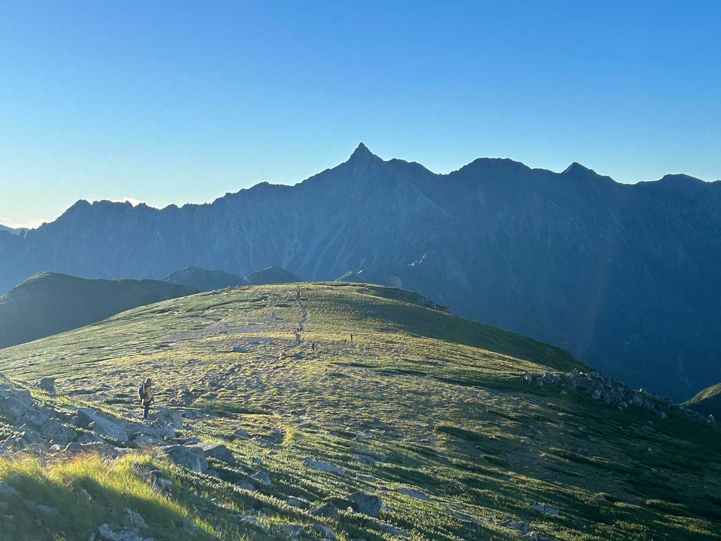双六岳-丸山-三俣蓮華岳-鷲羽岳 周回コースの写真