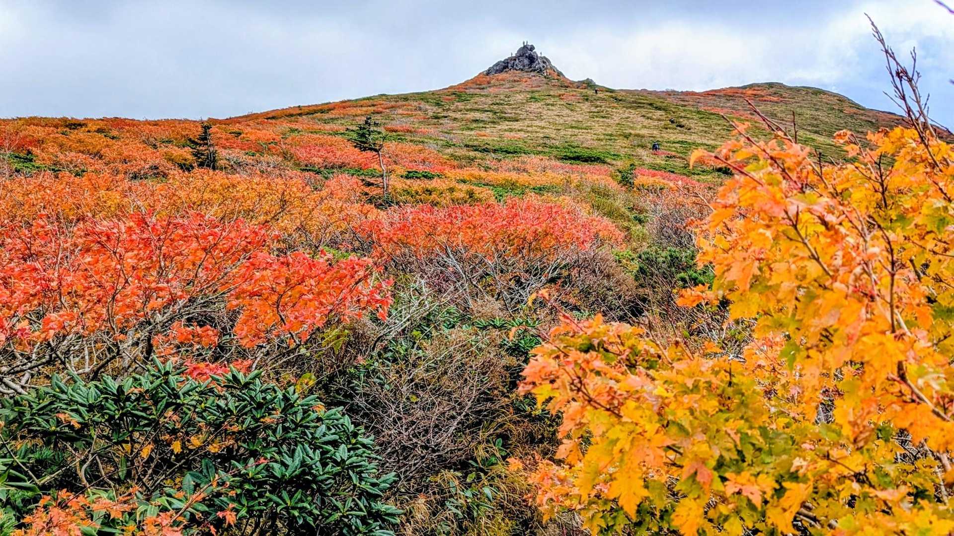 もうすぐ三ツ石山🏔️