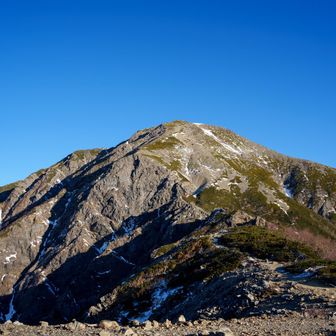 小聖岳からの聖岳✨
