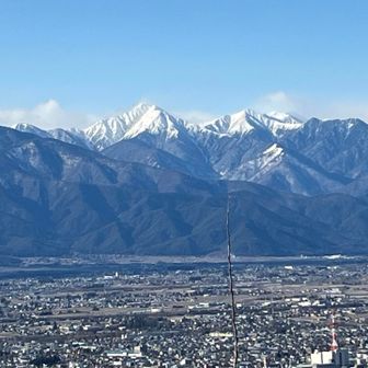 『常念岳』『横通岳』存在感が凄い！
自己主張しているかのよう🤩