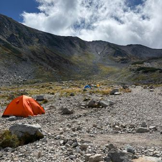 剱沢キャンプ場⛺️